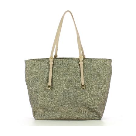 Borbonese, Shoulder Bags Beige, Dames, Maat:ONE Size