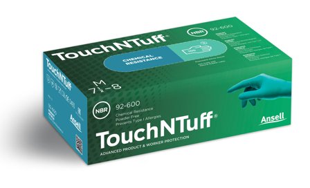 Ansell 92-600 Engangshandske Grøn nitril, Upulveriseret 6,5-7, 100-pak, Tøj