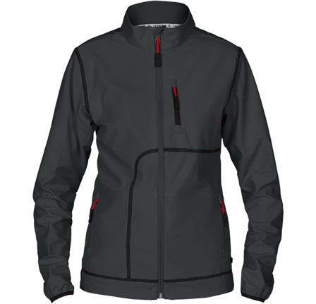 Texstar WJ58 Softshelljakke mørkgrå mørkgrå, Klær