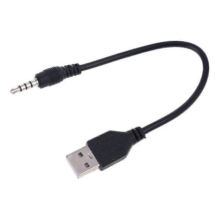 Konverter Adapter USB Hann Til 3.5mm Aux Lyd Bilkontakt Jack Adapter Konverter