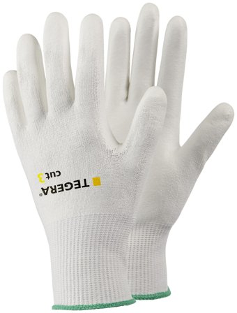 Tegera 432 Skärskyddshandske polyester, lycra 10, Arbetskläder