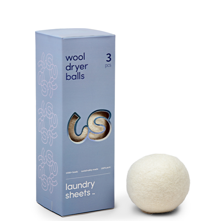 Laundry Sheets Torkbollar I Ull 3-pack