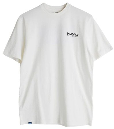 Kavu M's Klear Above Etch Art Off White