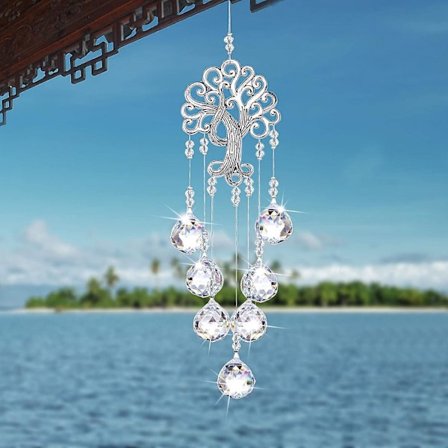 Soleil Cristal, Prisme Fenetre, Suncatcher, Hængende Solfanger til Hjem, Have,