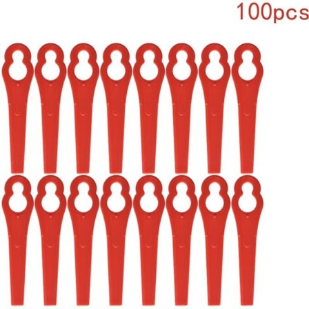 100 stk. for Florabest Lidl Frta 20 A1 erstatningsplastkniver..DEBUNS