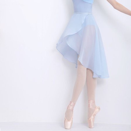 Ballettskjørt Langt skjørt LYSBLÅT