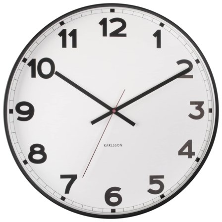 Karlsson New Classic vægur 40,5 cm, hvid | KitchenOne