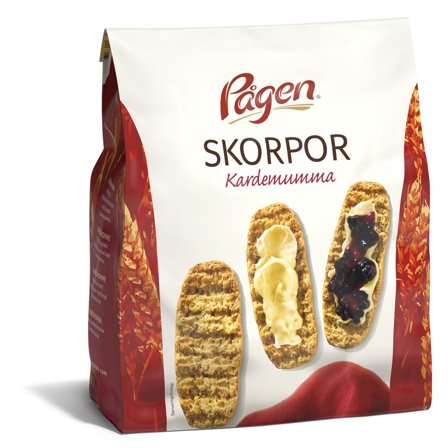 PÅGEN Skorpor Kardemumma 240g - Lyreco - Kök och servering - Ätbart - Kakor och bröd