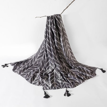 70 x 35 Kvadratisk Silkesliknande Hårsjal Huvud Sovande Wrap Satin Huvudduk, D2