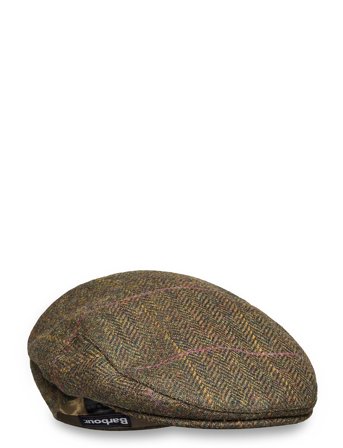 Barbour Barbour Crief Flat Cap - Green - 59