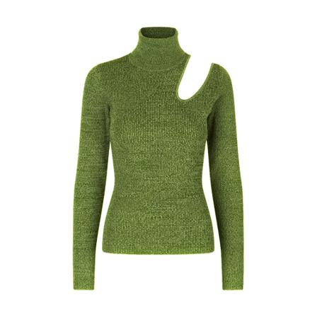 Cras, Turtlenecks Groen, Dames, Maat:L