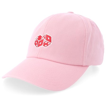 Brixton - Pinkki Lippis - Tossed Dice Pink Dad Cap @ Hatstore
