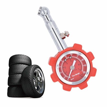 Digitalt dekktrykkmåler Dekktrykkmåler for bil Dekktrykkmåler Bil Dekktrykkmåler Digitalt dekktrykkmåler rødt