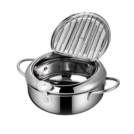 1 stk. Tempura Frituregryde 304 rustfrit stål temperatur