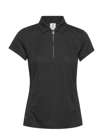 Daily Sports Macy Cap/S Polo Shirt - Black - XS