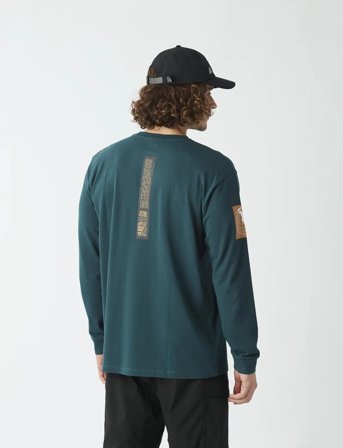 PICTURE ORGANIC CLOTHING Kawa Ls Tee - Green - M