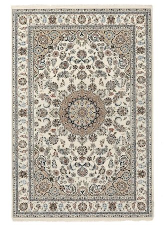 Medallion Nain Indo Rug 187X280 Wool