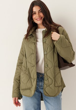BUBBLEROOM-Quilted Jacket-S