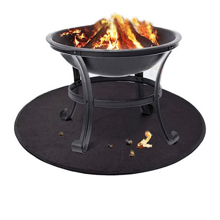 Eldstadsplatta, 36 tum under grillmatta, brandsäker dyna, grillskydd för träbrännare, skydda gräs golvdäck från glöd, värmeisoleringsplatta för O