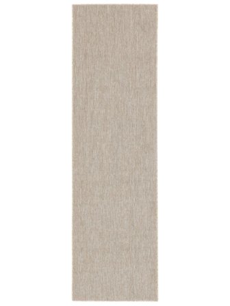 Washable Indoor/Outdoor Rug Plain (Single Colored) Cameron Beige Runner Small Oeko-Tex