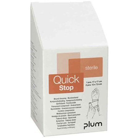 Plum QuickStop Tryckförband 3 st, Första hjälpen