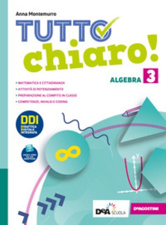 Tutto chiaro! Aritmetica-Geometria. Con quaderno e prontuario. Ediz. tematica. Per la Scuola media. Con e-book. Con espansione online. Vol. 3 Anna 