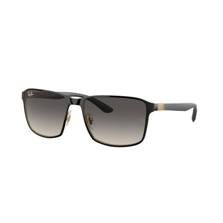 Ray-Ban -Aurinkolasit - Black Rectangular - Ray-Ban RB3721 187/11 5917