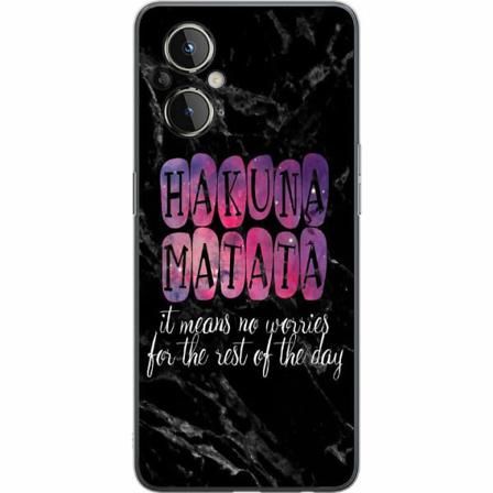 Oneplus Nord N20 5g Mjukt Skal - Hakuna Matata