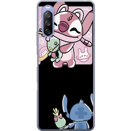 Sony Xperia 10 III L pin kyv kuori Stitch yst v t