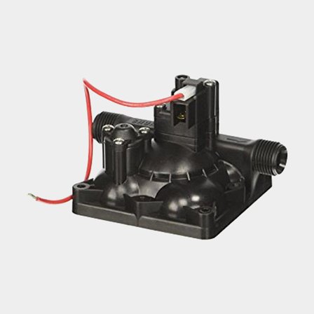 Pumpehus med bryder Shurflo, til pumper 4138 & 4139