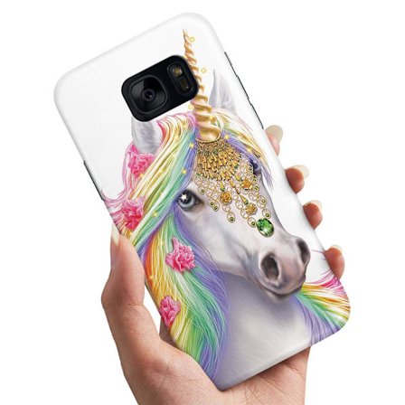 Samsung Galaxy S7 - Deksel/Mobildeksel Unicorn/Enhjørning