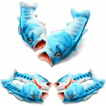 Fisktofflor Strandsandaler Halkfria Sandaler Kreativa Fisktofflor Herr och Dam Casual Sko