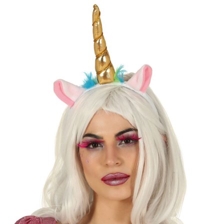 Diadem Guld Enhörning