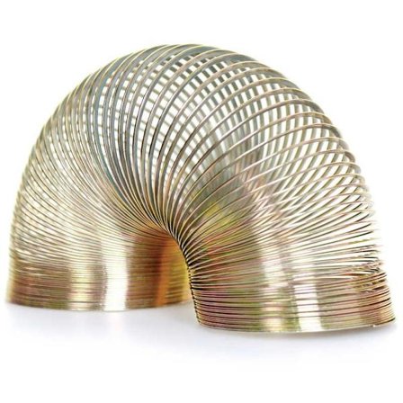 Mini Slinky i Metall – Trappefjær for Barn