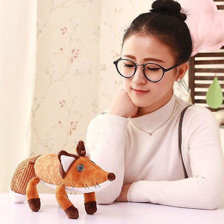 Barneplysjrevleker, Tegneserie Rev Dukke Rev Fylte Dyr Leker Koselige Plysjleker Til Baby Bursdagsgaver