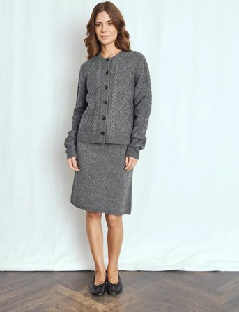 Bruun & Stengade Bs Marita Regular Fit Knitwear - Grey - XXL