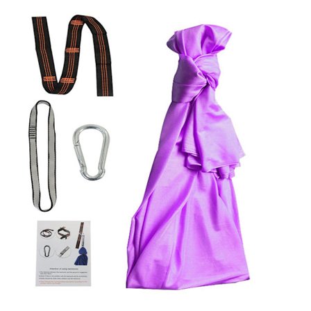 Ny Aerial Yoga Swing Set & Hammock Kit för Flexibilitet & Smärtlindring