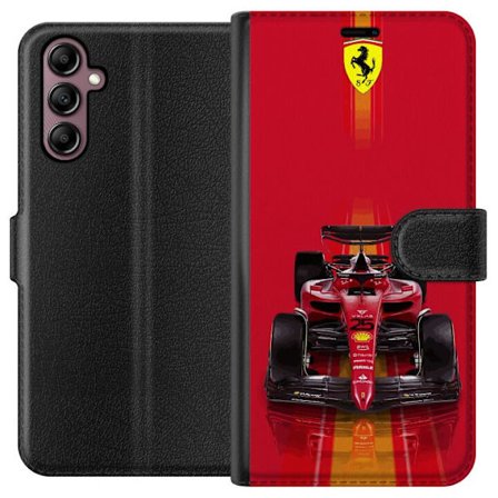 Yhteensopiva Lompakkokotelo Samsung Samsung Galaxy A14 5G Ferrari Formula 1 -auto ikonisessa punaisessa muotoilussa urheilullisella tarkkuudella