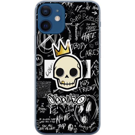 Kompatibelt Mobilskal till Apple Apple iPhone 12 Dödskalle