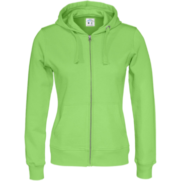 Huvtröja Zip Dam Cottover