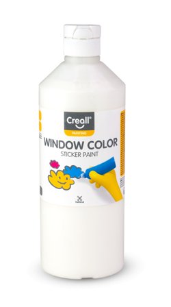 CREALL Fönsterfärg 500ml vit - Lyreco - Skola och förskola - Målarfärg och tillbehör - Fönsterfärg
