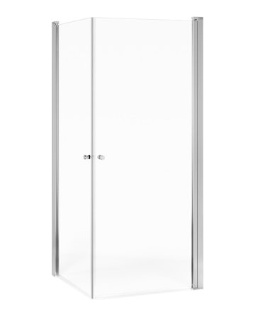 Gustavsberg Square GB51SRDR1010CR Dusjhjørne klartglass/krom 100 × 100 cm, Baderom