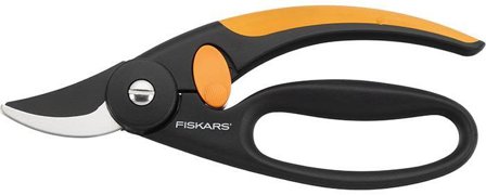Fiskars P44 Oksasakset sormilenkillä, ohileikkaava malli, Puutarhan hoito