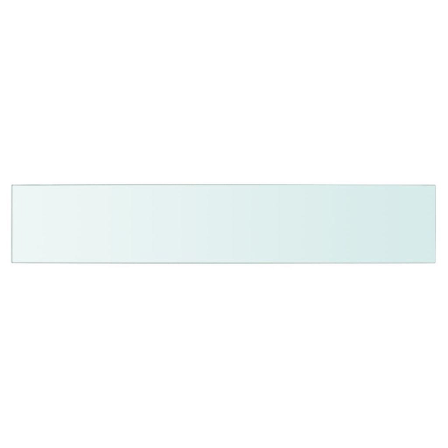 Vidaxl Hyllplan Glas Genomskinlig 80x15 Cm Transparent