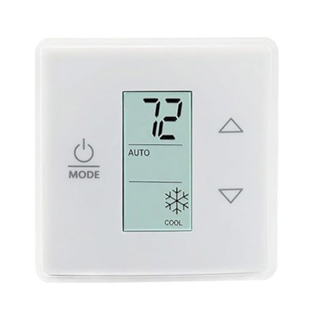 3316250.712 Väggtermostat för luftkonditionering Digital temperatur Bakgrundsbelysning Display Kyla/Ugn/Värmelister