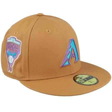 New Era - MLB Beige fitted Caps - Arizona Diamondbacks Anniversary 59FIFTY 98 Bronze Fitted @ Hatstore