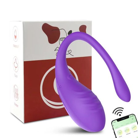 APP Fjärrkontroll Vibrator Klitoris G-Punkt Stimulator Bärbar Anal Massager Vibrerande Ägg Kvinnliga Trosor Sexleksaker för Vuxna