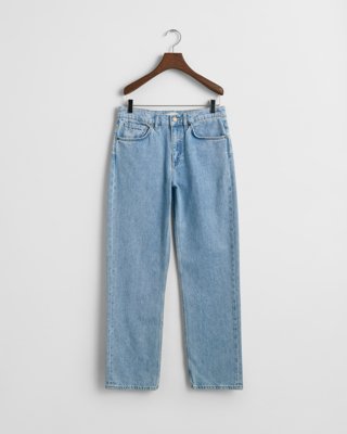 GANT - Relaxed fit jeans til ungdom til herre light blue