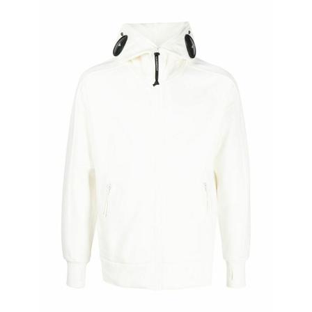 C.p. Company, Hoodies Biały, Mężczyzna, Rozmiar: XL