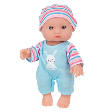 Reborns Leke Babydukke Livaktig Kaukasisk Dukke Barn Foreldrerolle Leke 16.5cm